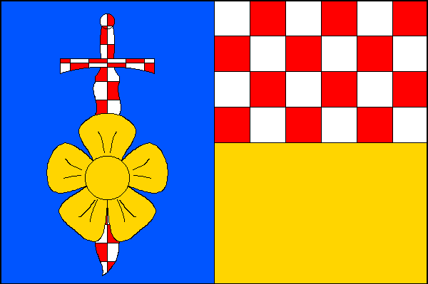 Vlajka Moravskoslezský Kočov