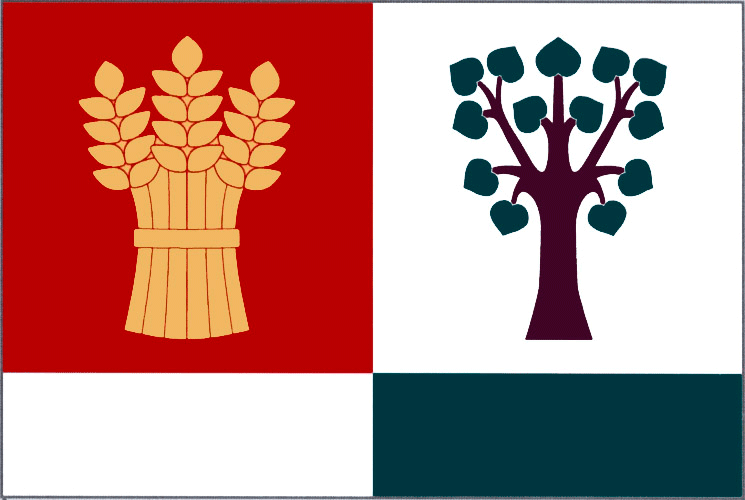 Vlajka Bařice-Velké Těšany