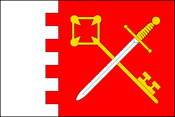 Vlajka Kostelec u Holešova