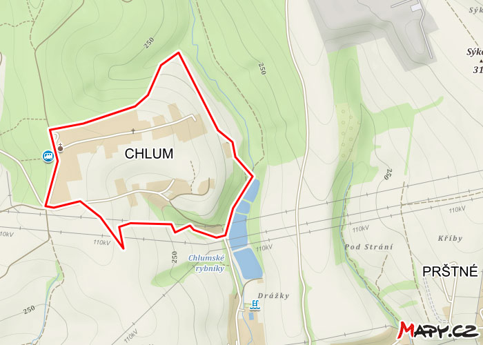 Mapa Chlum
