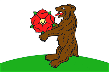 Vlajka města Horní Planá