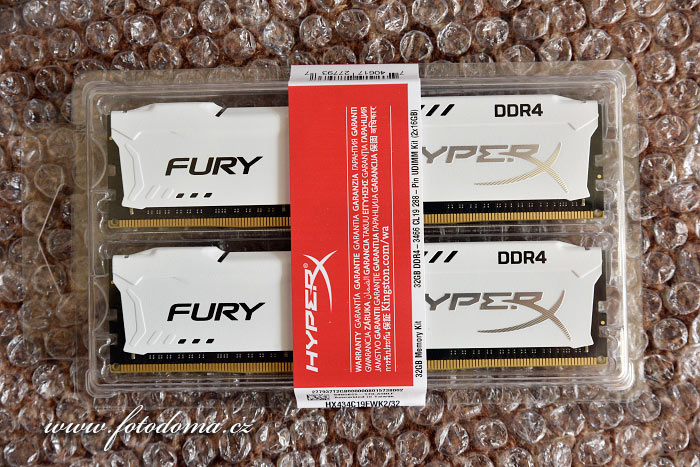 HyperX FURY DDR4 32GB (2x16GB) 3466MHz CL19