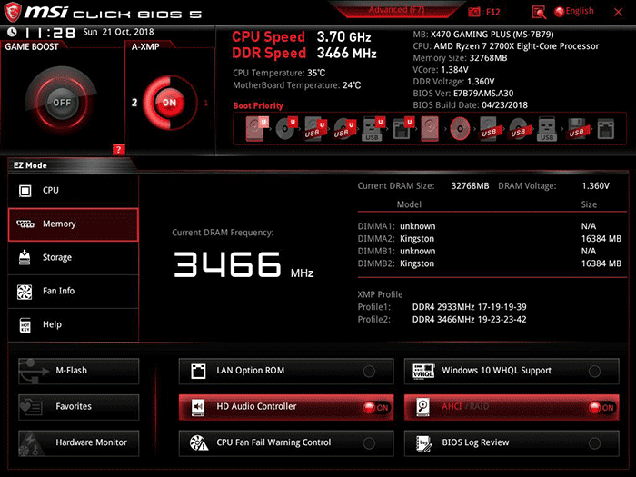 Frekvence RAM