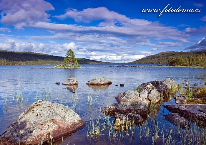 Fotka Jezero Gutulisjøen v národním parku Gutulia