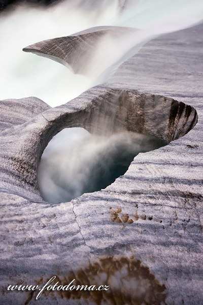 Fotka Marmorslottet na řece Glomåga, Norsko