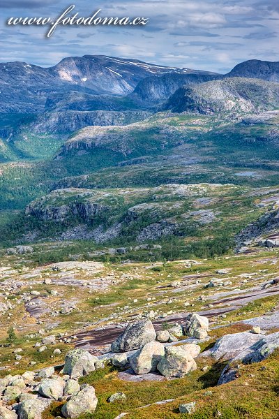 Hory, národní park Rago, kraj Nordland, Norsko