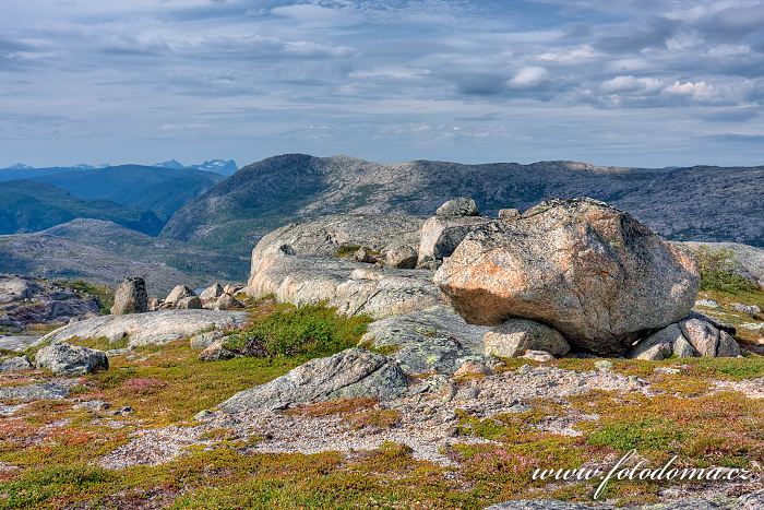 Hory, národní park Rago, kraj Nordland, Norsko