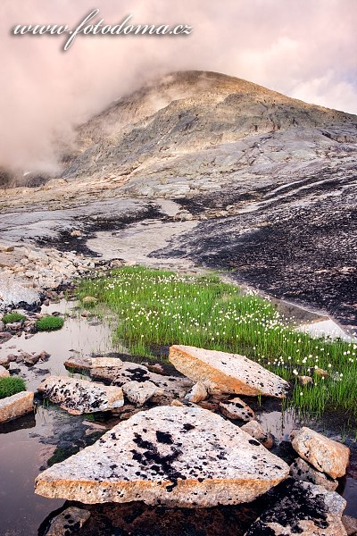 Na masivu Raga, národní park Rago, kraj Nordland, Norsko