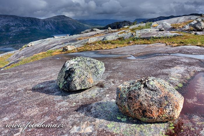 Krajina s kameny, národní park Rago, kraj Nordland, Norsko