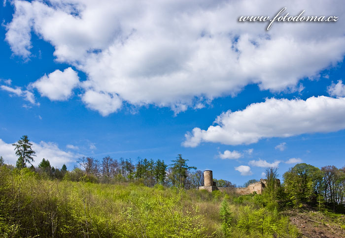 Hrad Cimburk, Chřiby