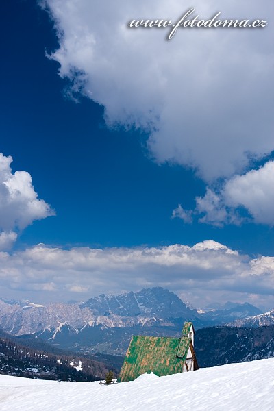 Kaplička nad Passo Giau, Dolomity