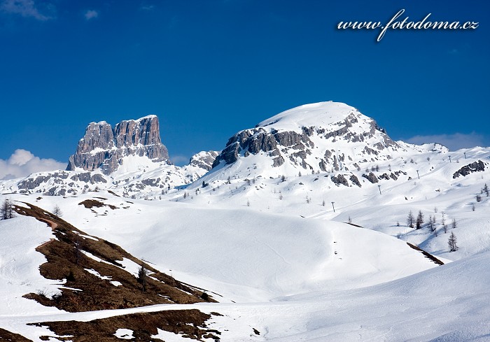 Štíty Averau a Croda Negra, Dolomity