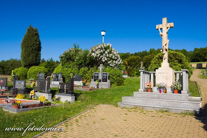 Hřbitov v Ludkovicích, okres Zlín