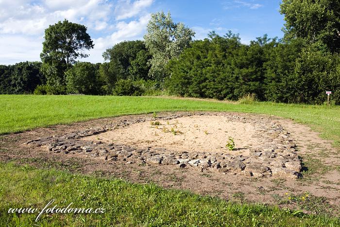 Fotka Pátý kostel, Slovanské hradiště Mikulčice-Valy