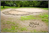 Prehistorická dlážděná cesta a šestý kostel - dvouapsidová rotunda, Slovanské hradiště Mikulčice-Valy