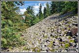 Kamenné pole na vrchu Lysica, masiv Swiety Krzys, Swietokrzyski národní park, Swietokrzyski Park Narodowy, Polsko