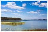 Zatoka Slupianska, jezero Wigry, Wigierski Park Narodowy, Wigierski národní park, Polsko