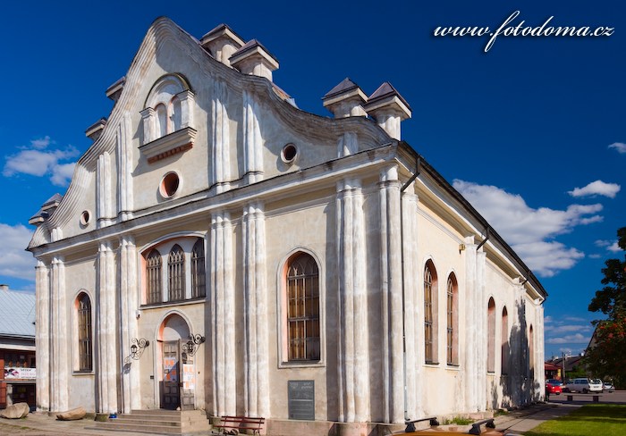Fotka Bílá synagoga, Sejny, Polsko