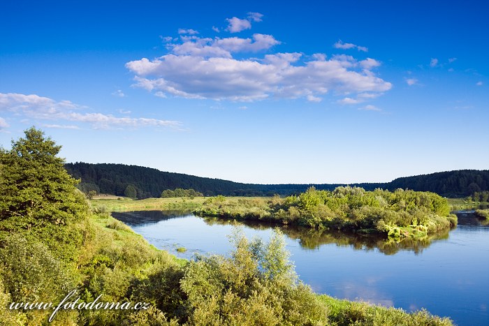 Fotka Soutok řek Merkys a Nemunas, Národní park Dzūkijos, Litva