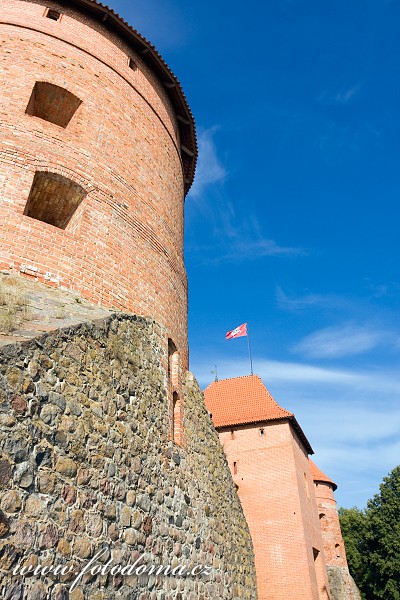Fotka Ostrovní hrad Trakai, Litva