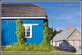 Historický dřevěný dům na ulici Karaimų, Trakai, Památka UNESCO, Národní park Trakų istorinis, Litva