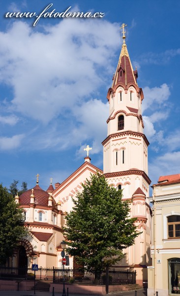 Fotka Pravoslavný kostel Sv. Mikuláše, Vilnius, Litva