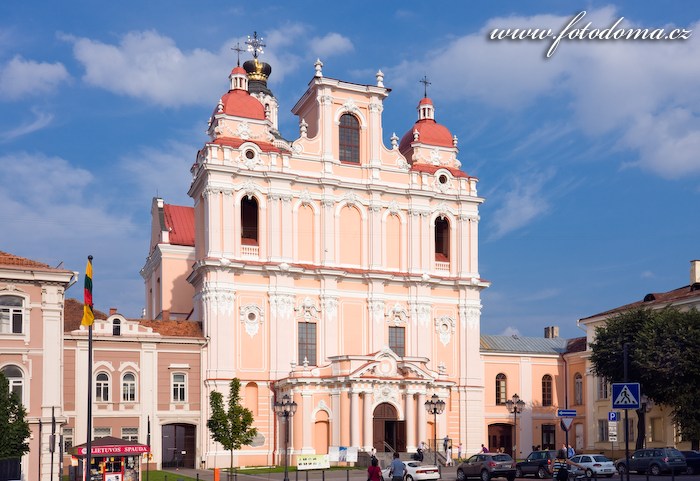 Fotka Kostel svatého Kazimíra (jezuitský), Vilnius, Litva