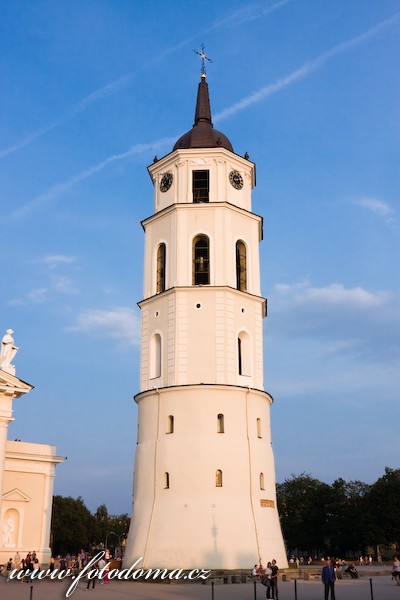 Fotka Vilniuská katedrála, Vilnius, Litva