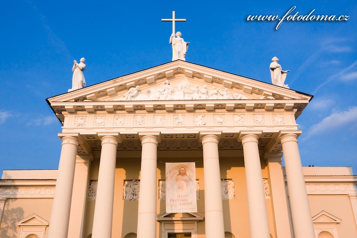 Fotka Vilniuská katedrála, Vilnius, Litva