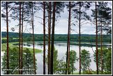 Jezero Linkmenas v blízkosti Ginučiai, Aukštaitijos národní park, Aukštaitijos nacionalinis parkas, Litva