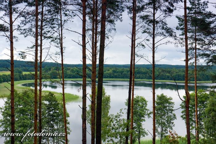 Fotka Jezero Linkmenas v blízkosti Ginučiai, Aukštaitijos národní park, Litva