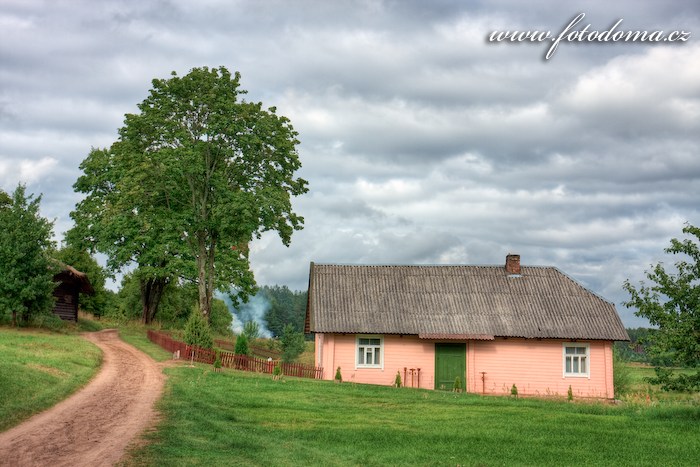 Fotka Dřevěný dům v Šuminai, Aukštaitijos národní park, Litva