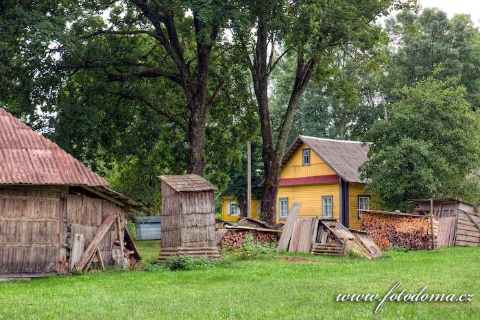 Fotka Dům ve Strazdai, Aukštaitijos národní park, Litva