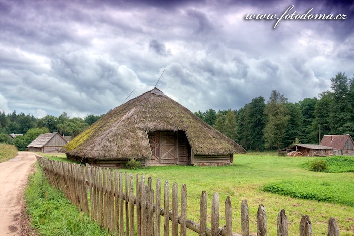 Fotka Vesnice Vaišnoriškė, Aukštaitijos národní park, Litva