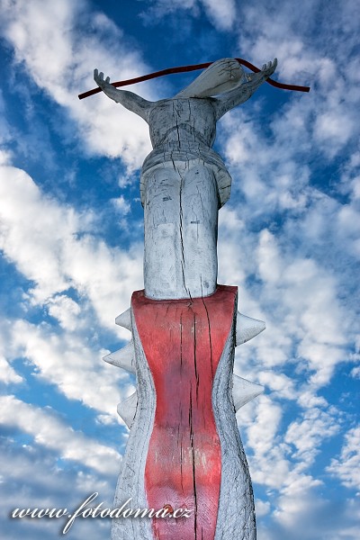 Fotka Symbol lidské bezmocnosti v Antalksnė, Aukštaitijos národní park, Litva