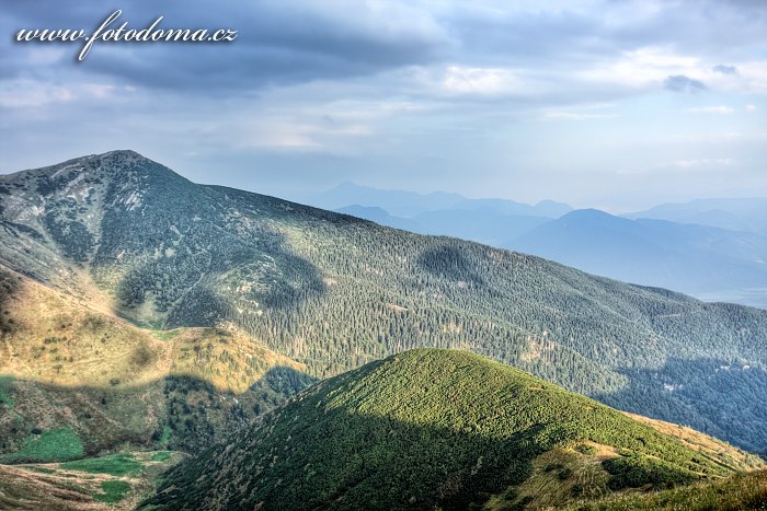 Fotka Veľký Kriváň, Národní park Malá Fatra, Slovensko