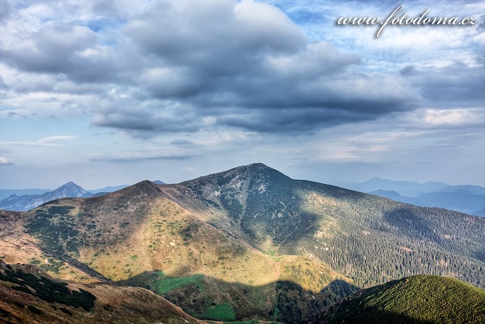 Fotka Veľký Kriváň, Národní park Malá Fatra, Slovensko