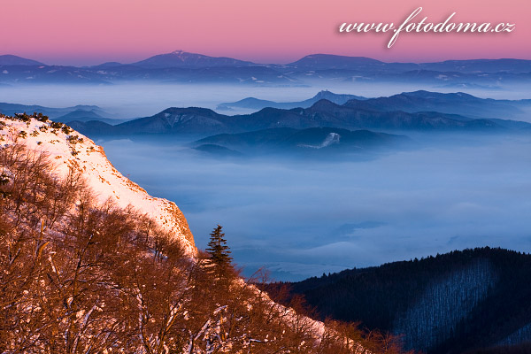 Fotografie Lys hora v Beskydech, chrnn krajinn oblast, esk republika, z Kaku, Mal Fatra, chrnn krajinn oblast, Slovensko
