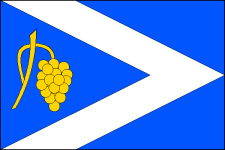 Vlajka obce Hýsly