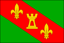Vlajka obce Louka
