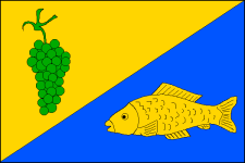 Vlajka obce Moravský Písek
