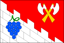 Vlajka obce Mouchnice