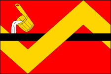 Vlajka obce Stavěšice