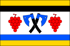 Vlajka obce Strážovice