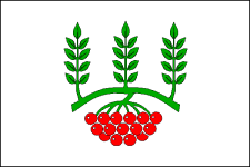 Vlajka obce Žeraviny