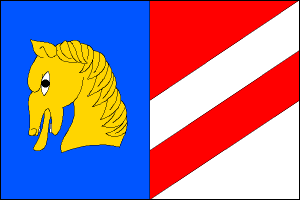 Vlajka Kobylá nad Vidnavkou