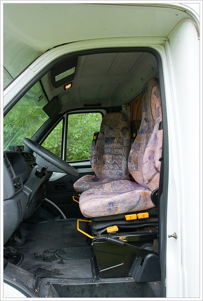 Obytné auto Hymer 4x4 interiér
