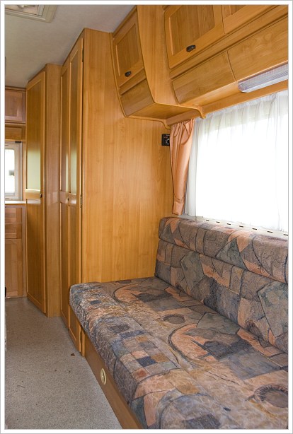 Obytné auto Hymer 4x4 interiér