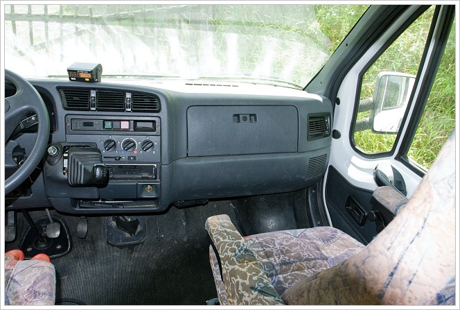 Obytné auto Hymer 4x4 interiér
