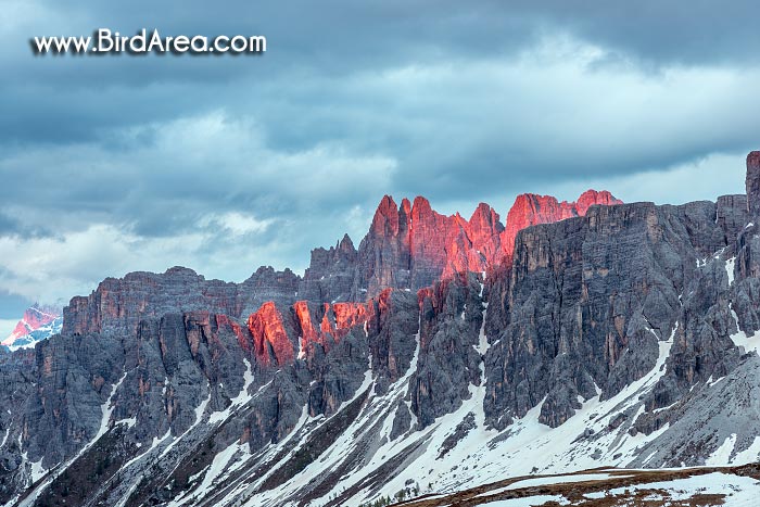 Croda da Lago and Lastoni di Formin